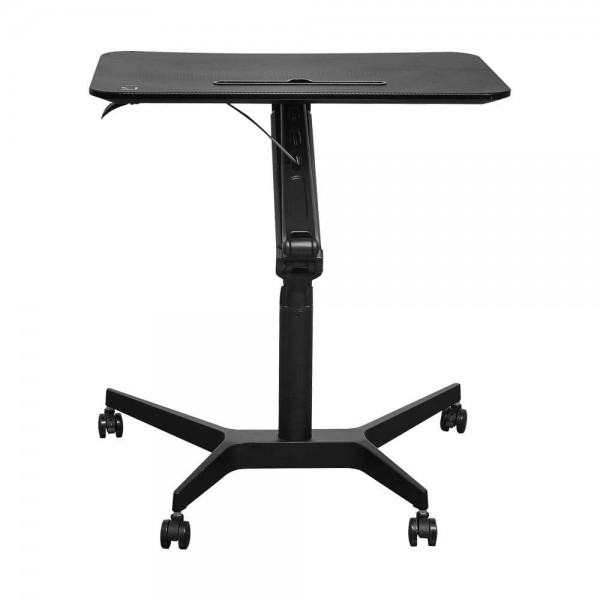 Kleines Büro REKT R-DESK MOBILE Sofa Edition Schwarz (65 bis 95 cm hoch)