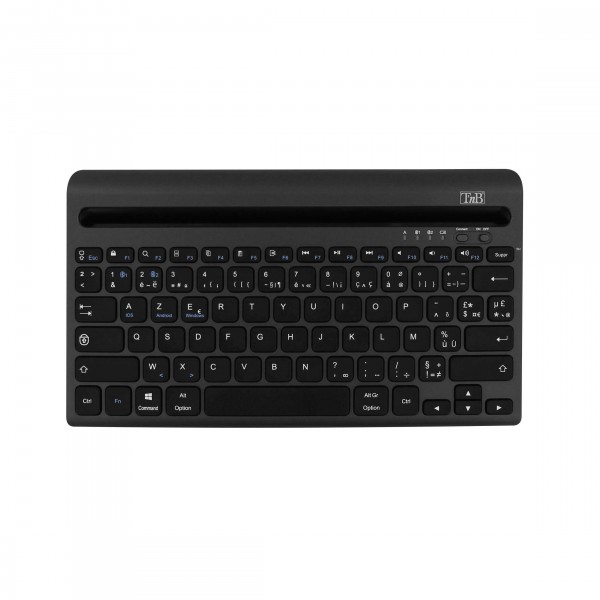 Teclado Bluetooth T'nB multidispositivo (tabla, teléfono inteligente y ordenador)