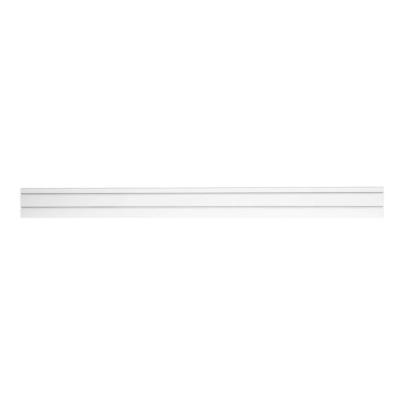 Goulotte passe-câbles horizontale de bureau Kimex 150-3103 60 cm Blanc