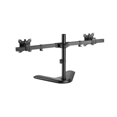 Bürounterstützung für 2 Monitore PC 17"- 32", Horizontal Sense