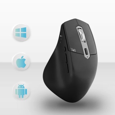 Souris semi-ergonomique sans fil TRIPLE CONNECT iClick