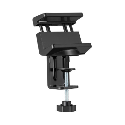 Soporte de mesa para multiprisa, negro